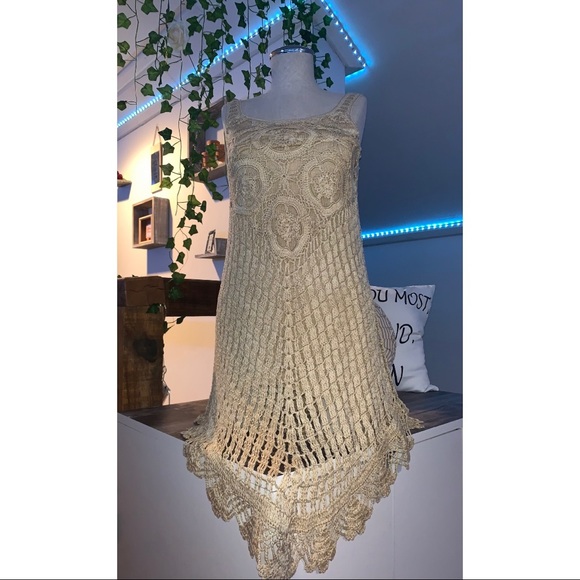 Dresses & Skirts - Crochet Coverup